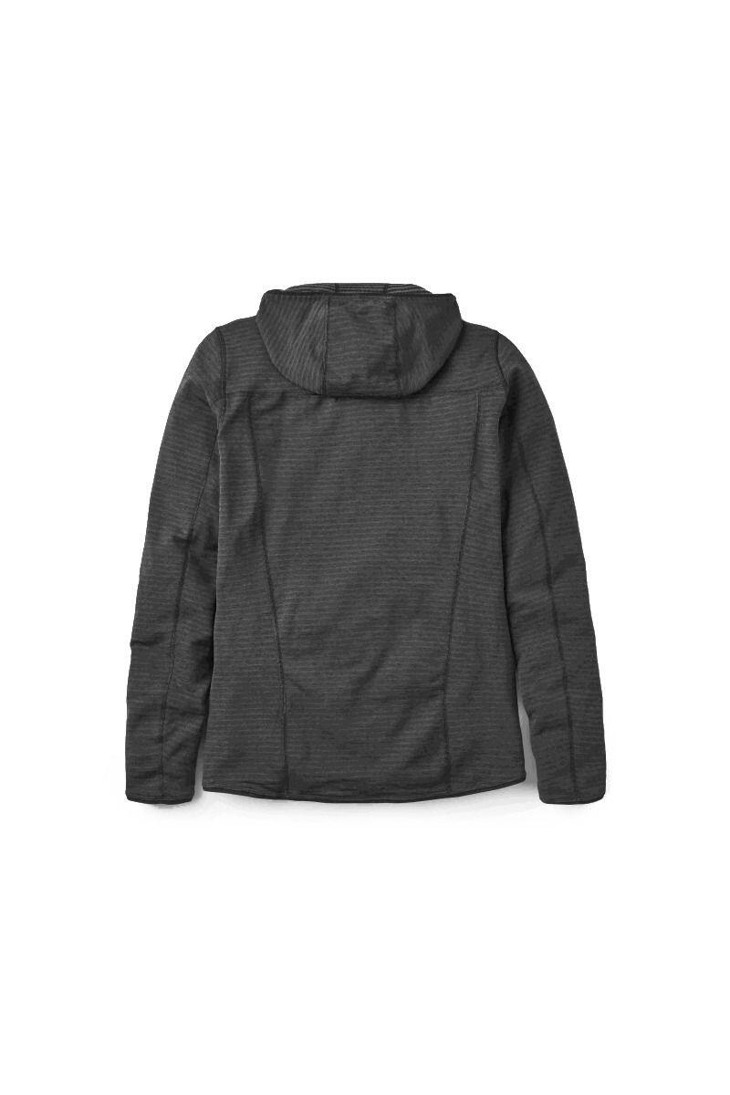 Bluza trekkingowa męska Ascendor Light Hoody czarna 2/3