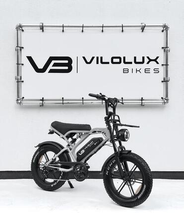 Fatbike V20 PRO met voorrek - NARDO GREY - Rijklaar geleverd