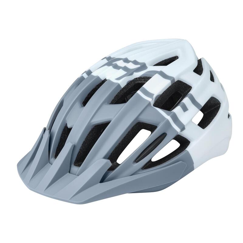 Casca Force Corella MTB Gri/Alb L-XL