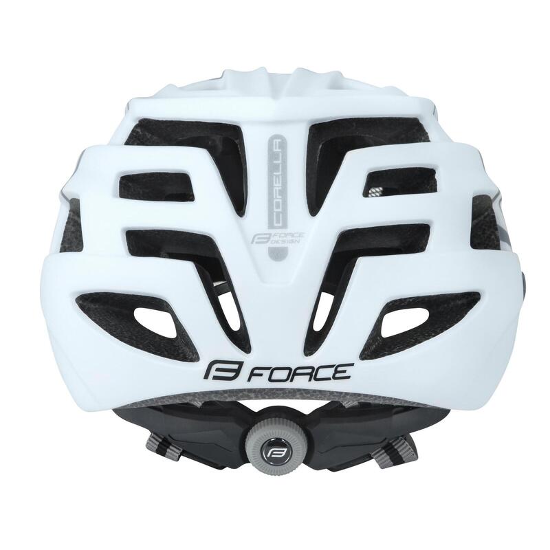 Casca Force Corella MTB Gri/Alb L-XL
