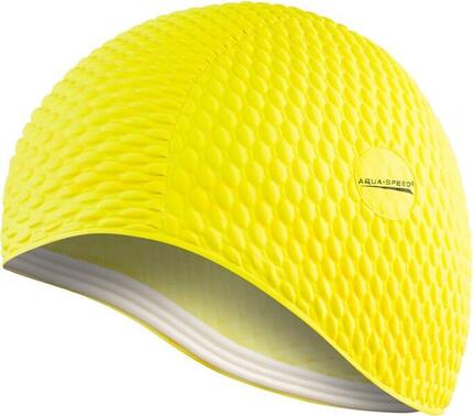 Aqua Speed - Bonnet Natation Femmes Bombastic Cheveux Longs Latex Souple