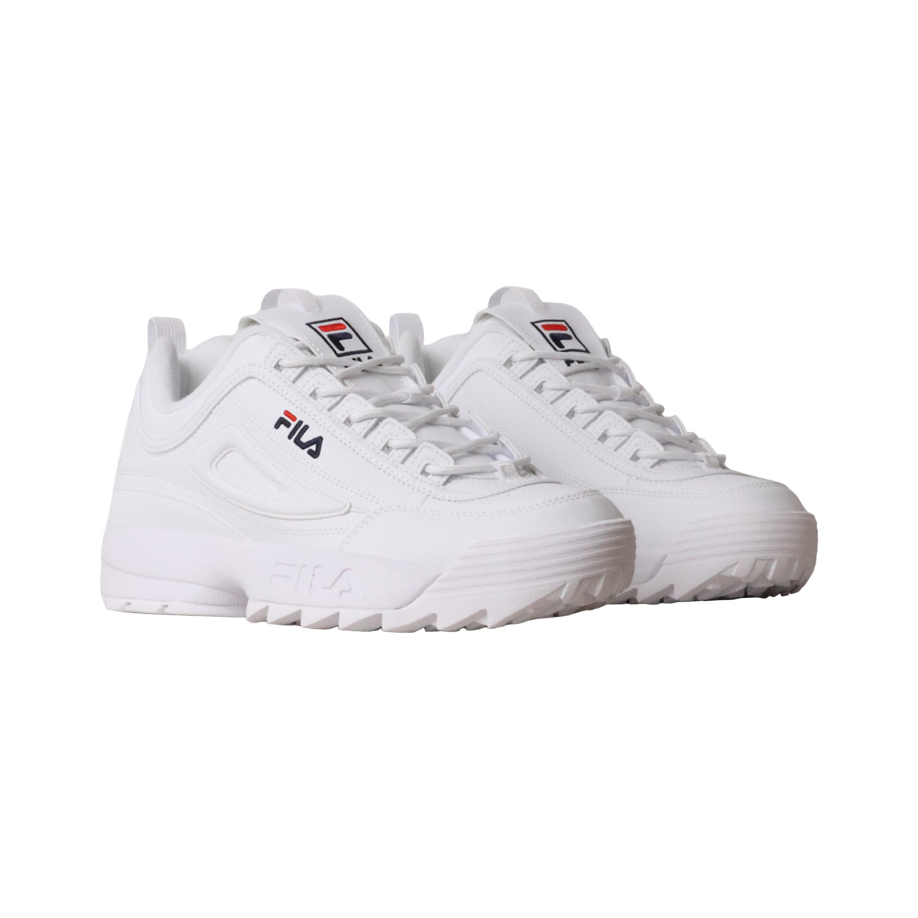 Scarpe Sportive Uomo Fila Sportswear Disruptor Low Bianco 3/5
