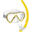 Set snorkeling Mares AQ - STREAM, Galben