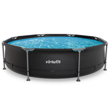 Piscine - Ronde - Ø305 x 76 cm - Anthracite