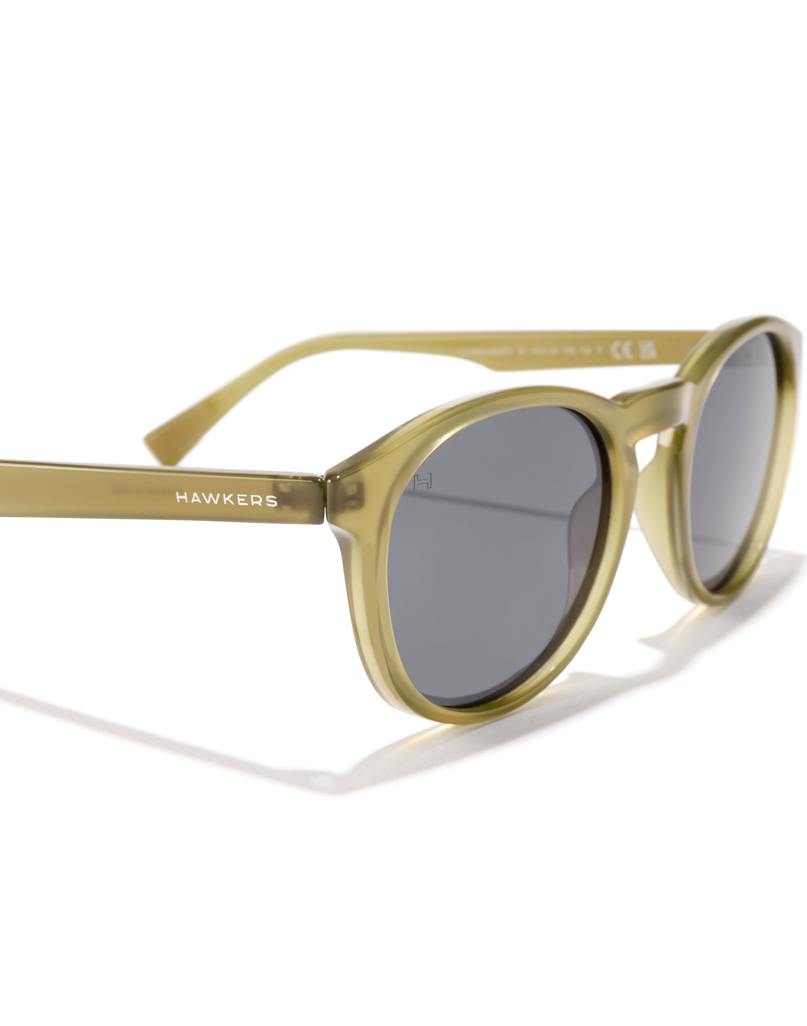 HAWKERS - Lunettes de soleil pour homme et femme BEL AIR - POLARIZED KHAKI DARK 5/6