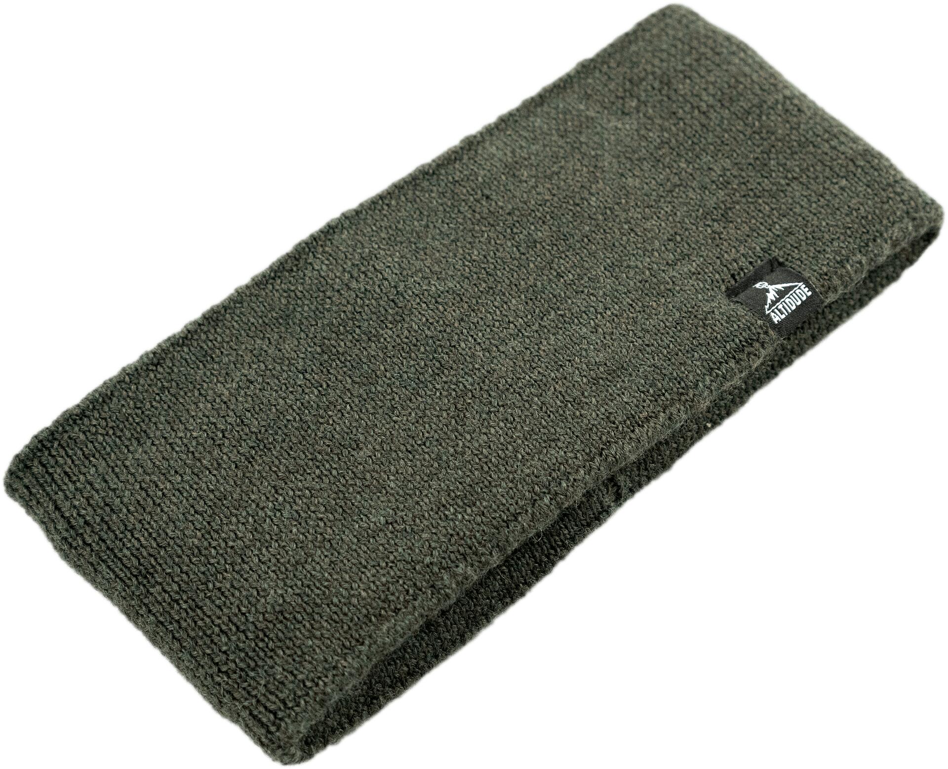 Merino Headband – Olive 2/6