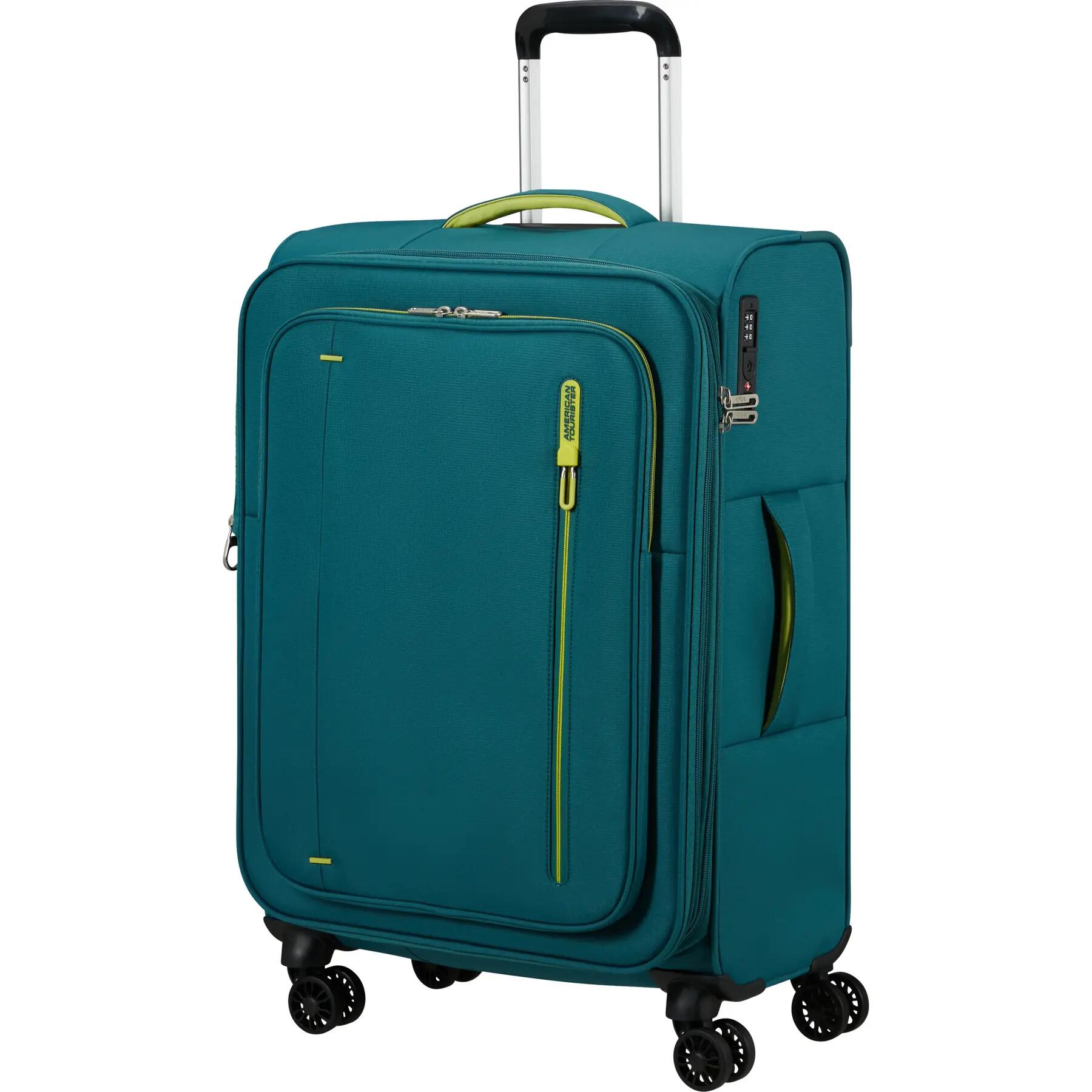 Mala de viagem de 4 rodas longa American Tourister Cloudrider M EXP TSA 2/5