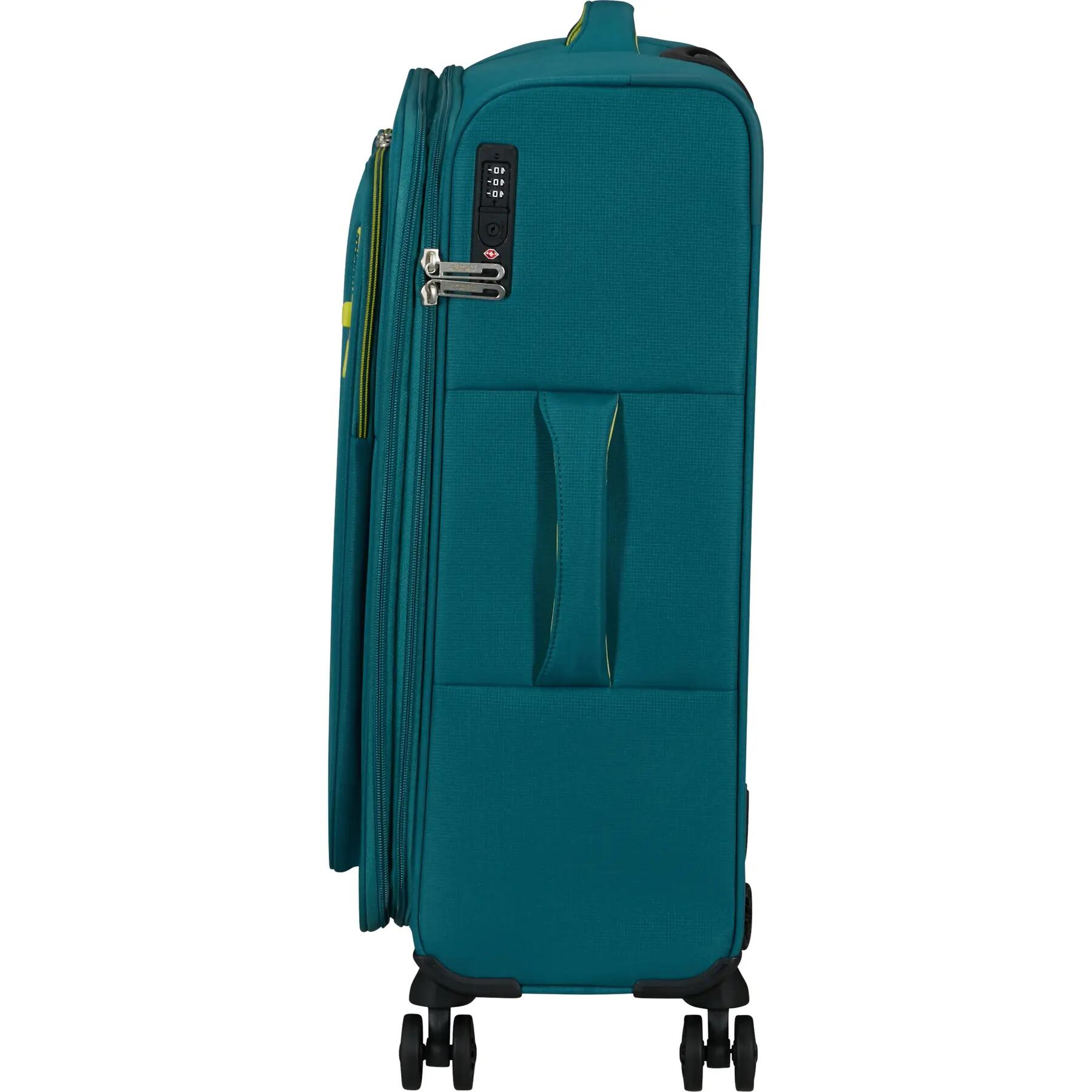 Mala de viagem de 4 rodas longa American Tourister Cloudrider M EXP TSA 4/5