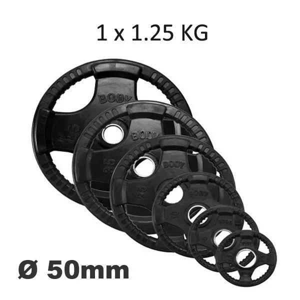 Plaque de poids olympique 50 mm - ORTK1-25 - 1,25 kg - Caoutchouc 2/2