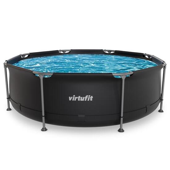 Pool - Rund - Ø244 x 76 cm - Anthrazit
