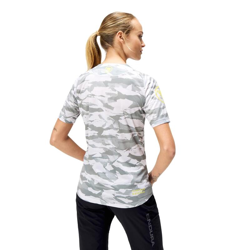 Tricou de ciclism pentru femei Endura Mountain Camo Ltd W