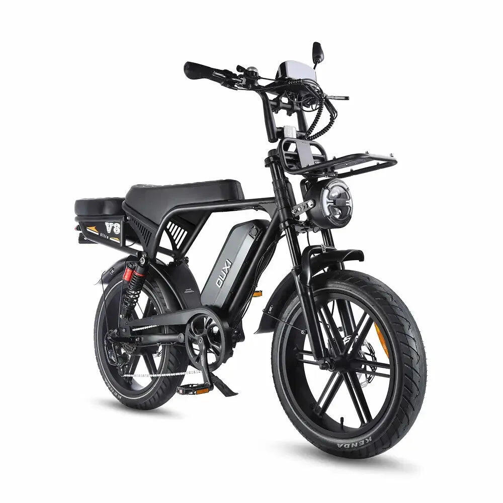 Ouxi V8 Ultra - Zwart - Bruin Zadel 3/4