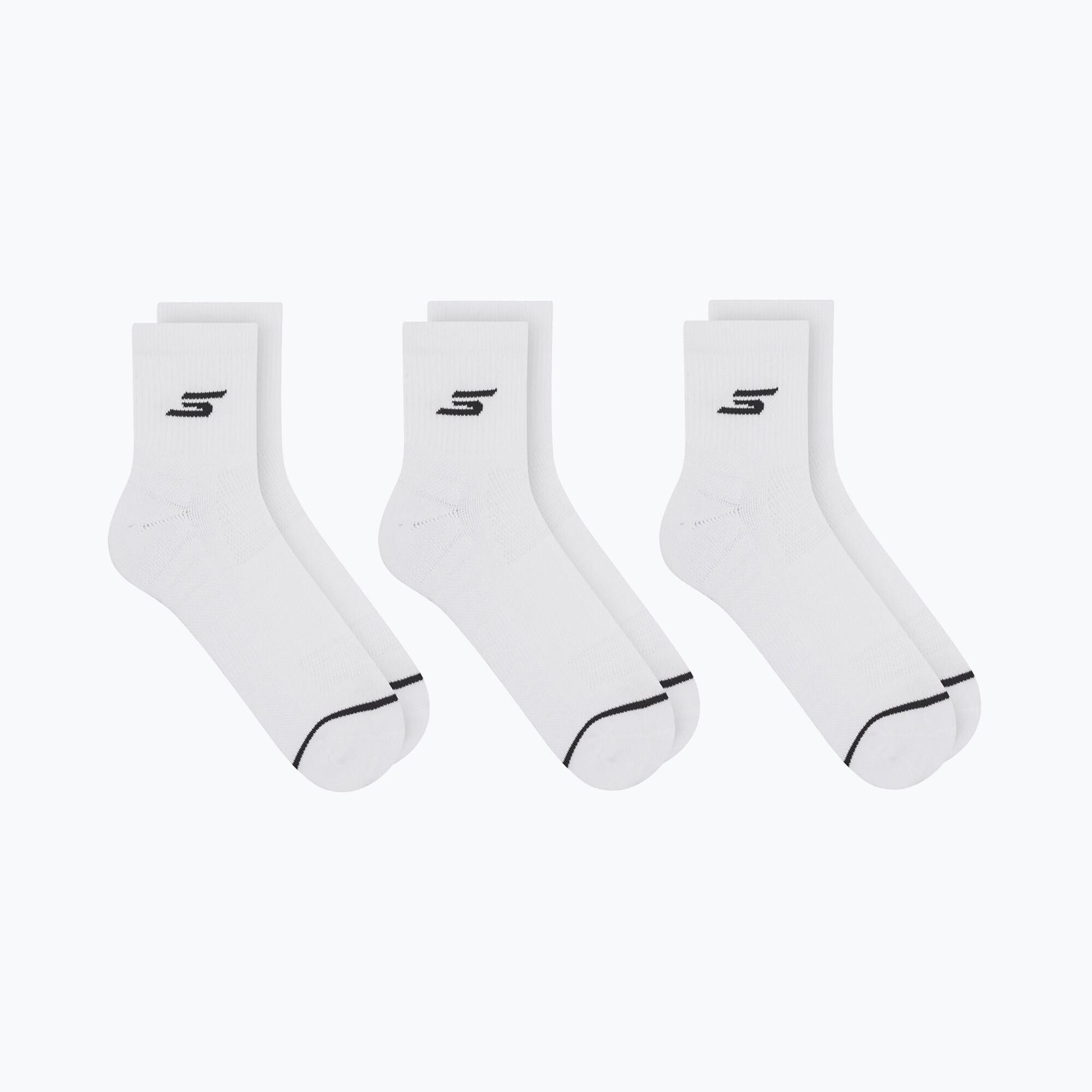 Calcetines para hombre SKECHERS 1/2 Terry Qtr Crew 3 3/4