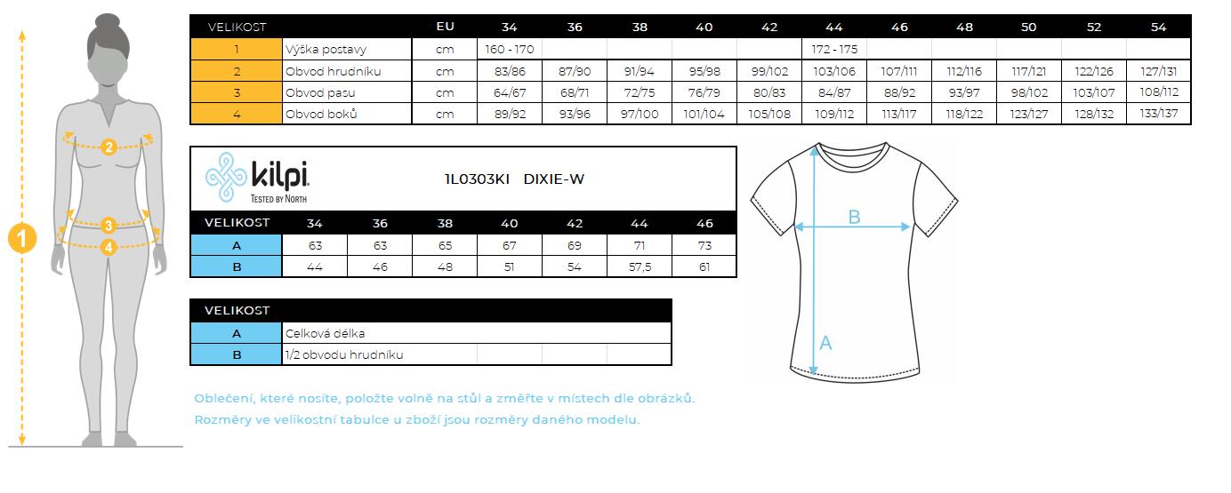 Maglietta da donna Kilpi DIXIE-W 5/5