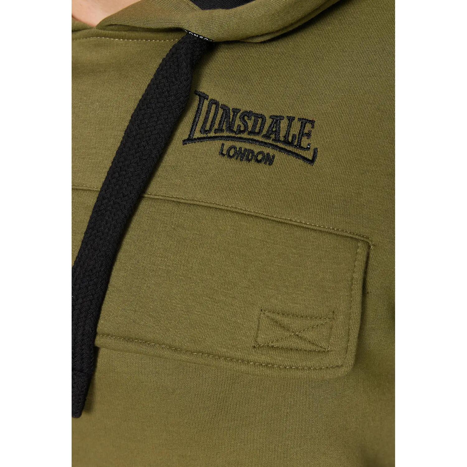 Felpa con cappuccio Lonsdale Rushen 4/5