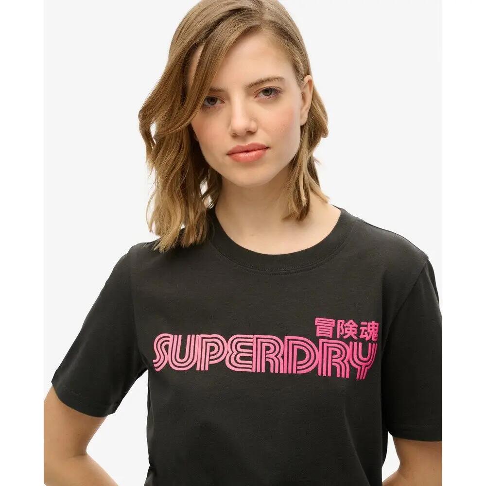 T-shirt femme Superdry Faded Core 5/6