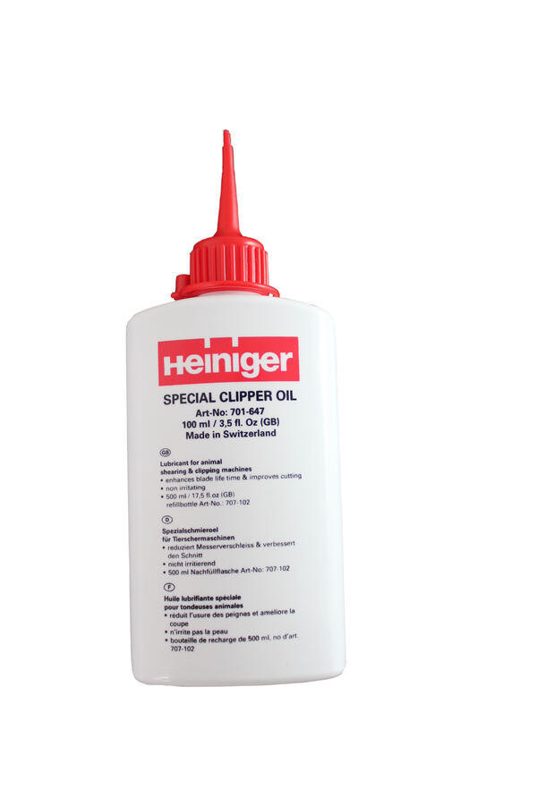 Heiniger Special Scheerapparaat Olie Kleurloos -
