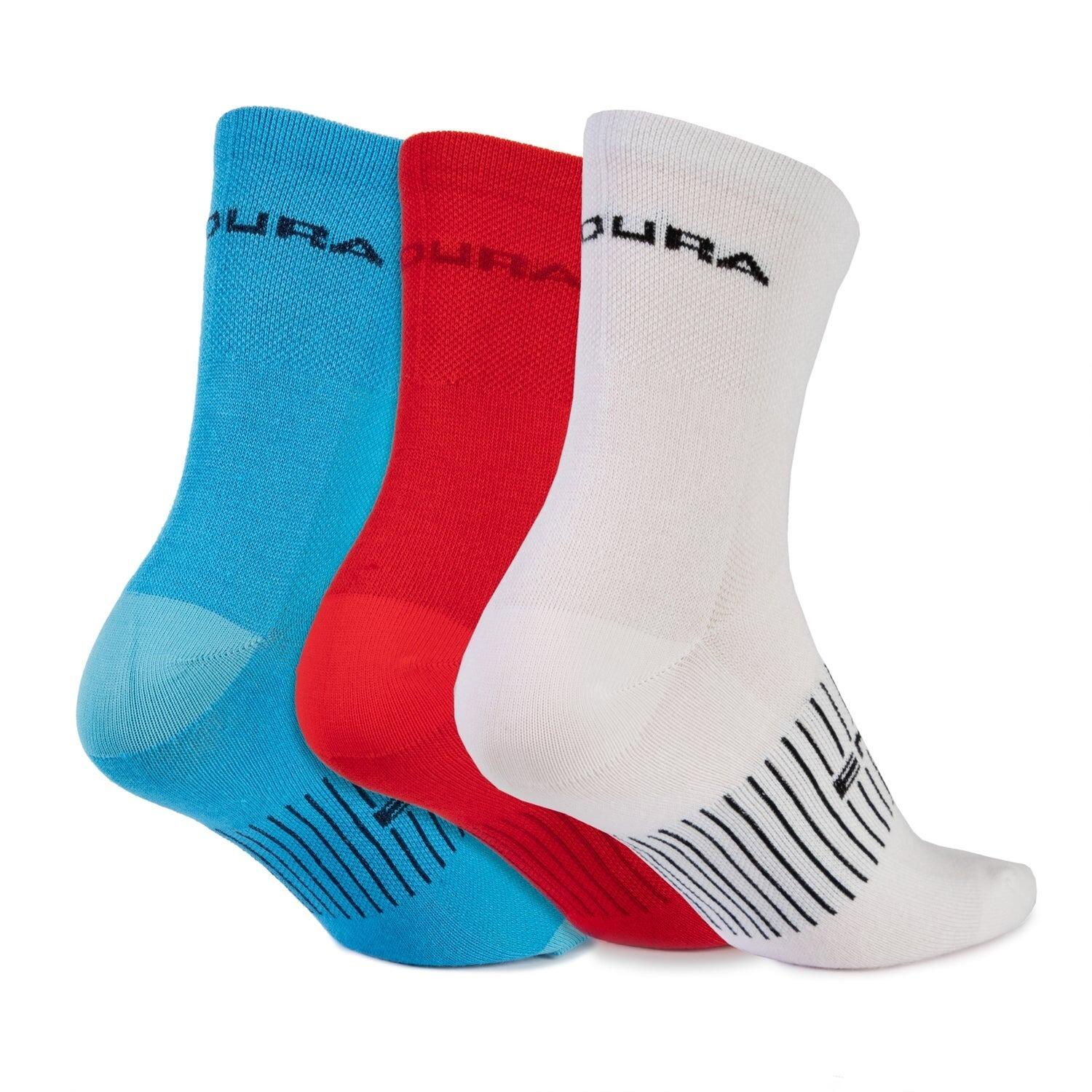 Meias de corrida Endura Coolmax® (x3) 2/6