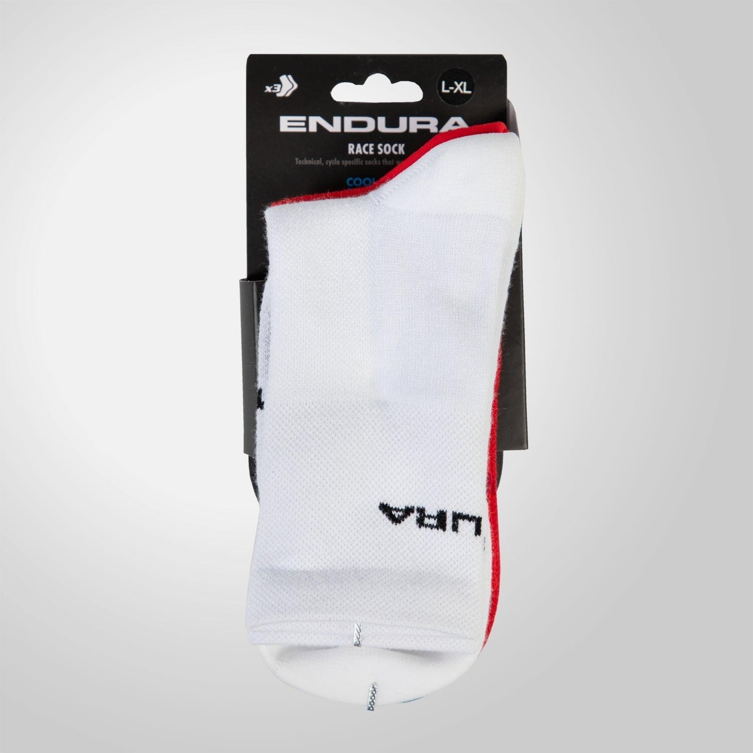 Meias de corrida Endura Coolmax® (x3) 4/6