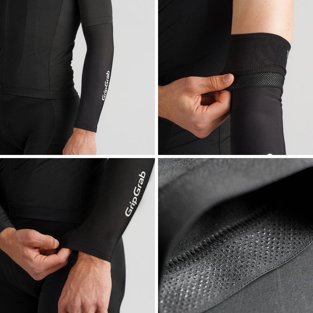 Thermal Armwarmers RIDE GripGrab Zwart - Maat S 3/4