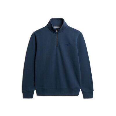Felpa con colletto a cerniera Superdry Essential Logo Henley