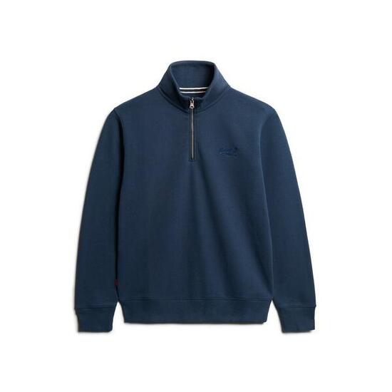 Felpa con colletto a cerniera Superdry Essential Logo Henley