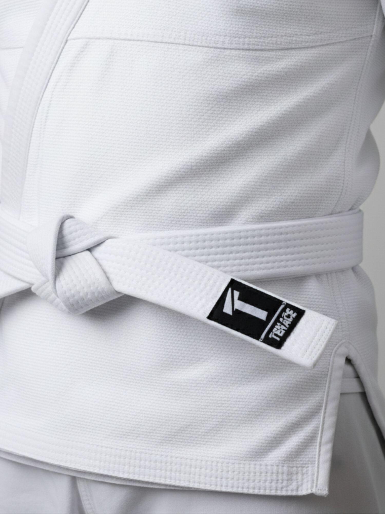 Cinto de Jiu-Jitsu para Crianças Tenace - Branco 3/3
