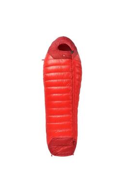 Śpiwór puchowy radical 4z regular - red - red