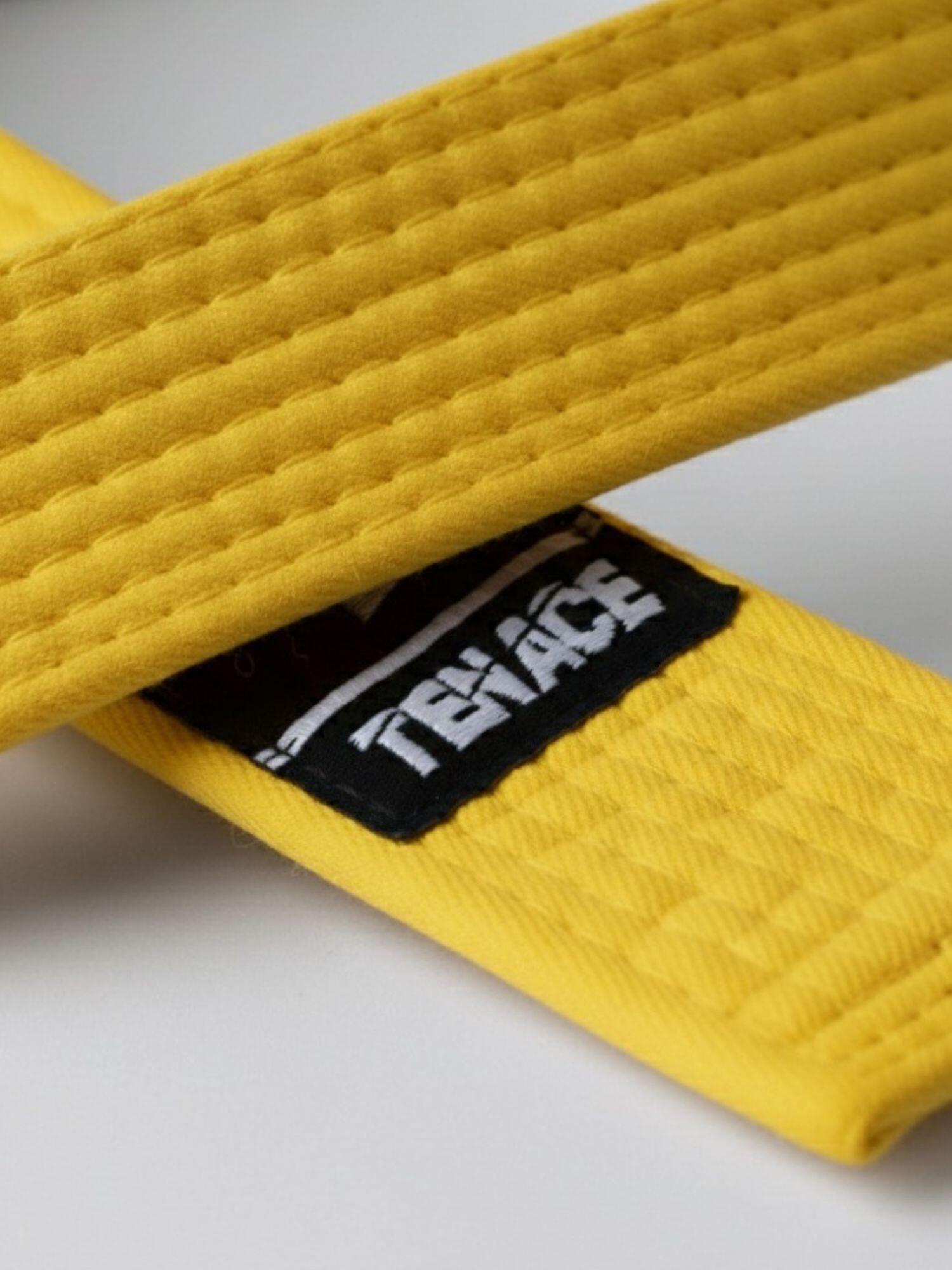 Ceinture BJJ Tenace pour enfants - Jaune 2/2