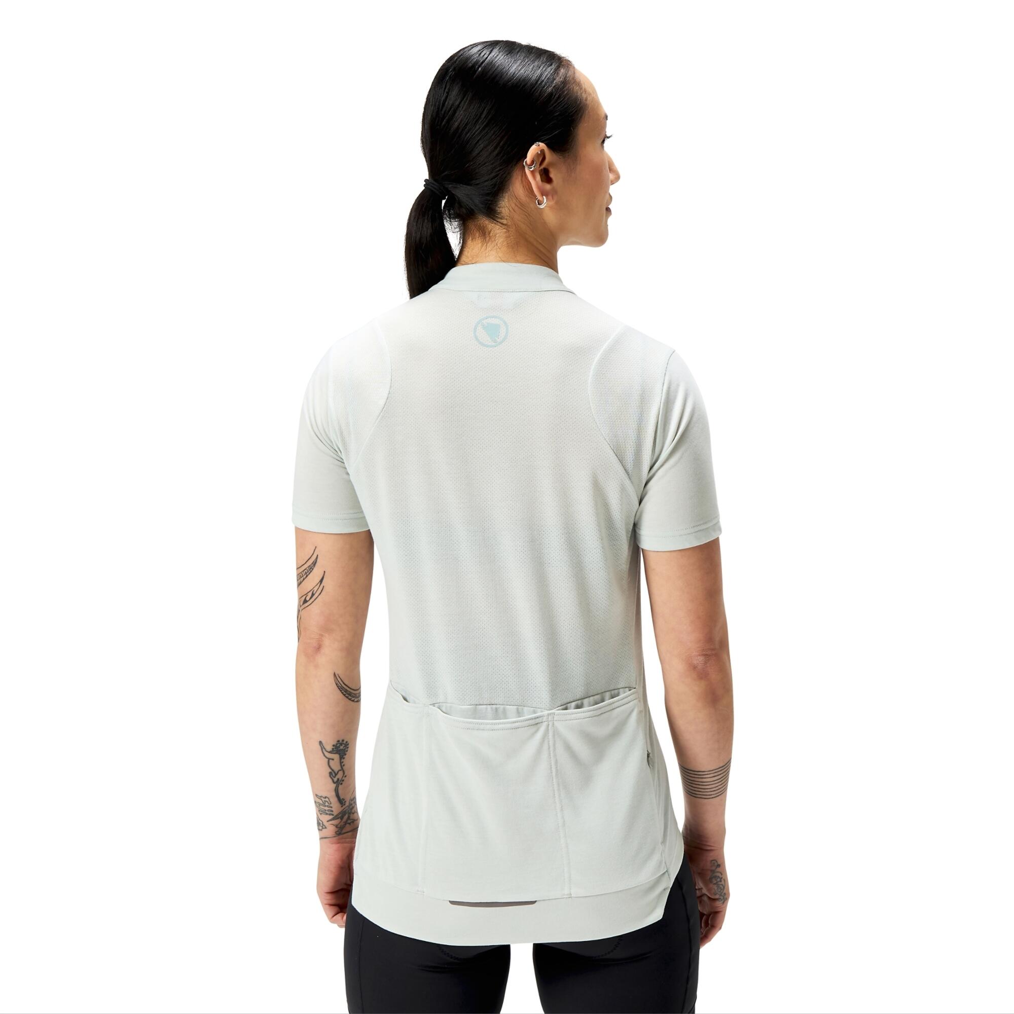 Damen Reißverschluss-T-Shirt Endura Loop 3/5