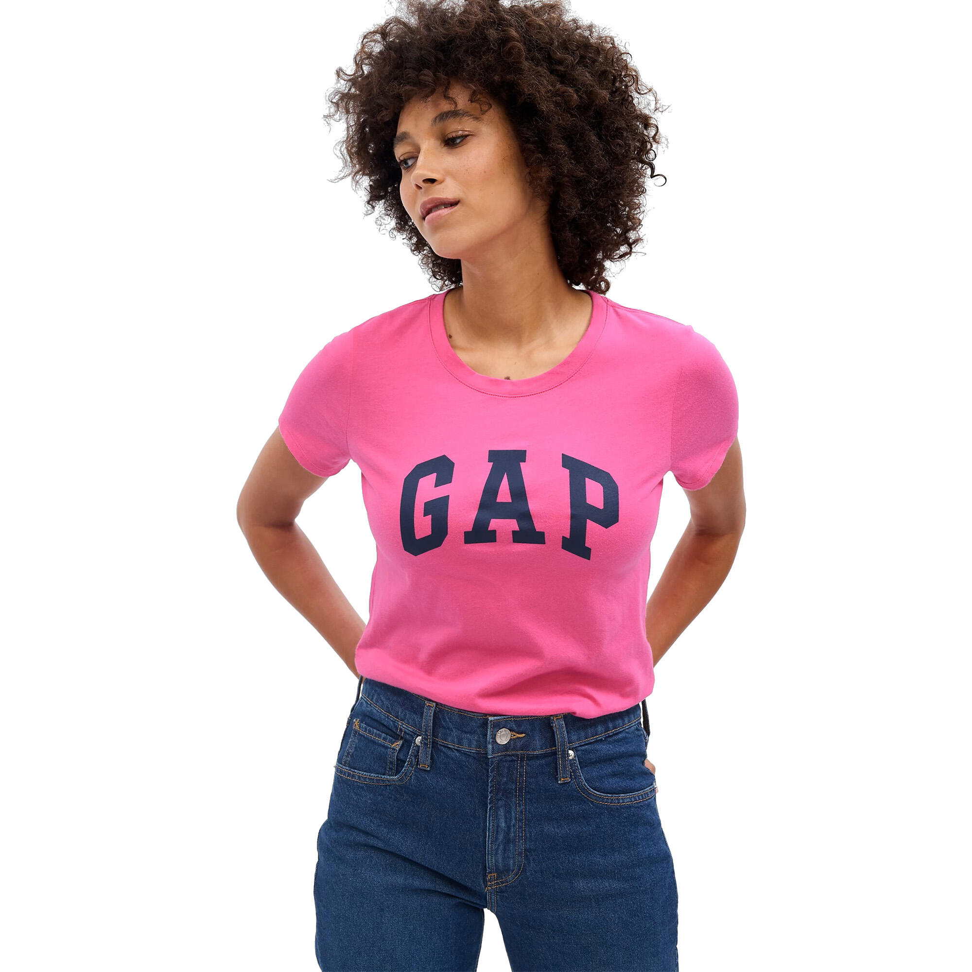 Koszulka damska GAP V-Gap SS Classic Tee 3/3