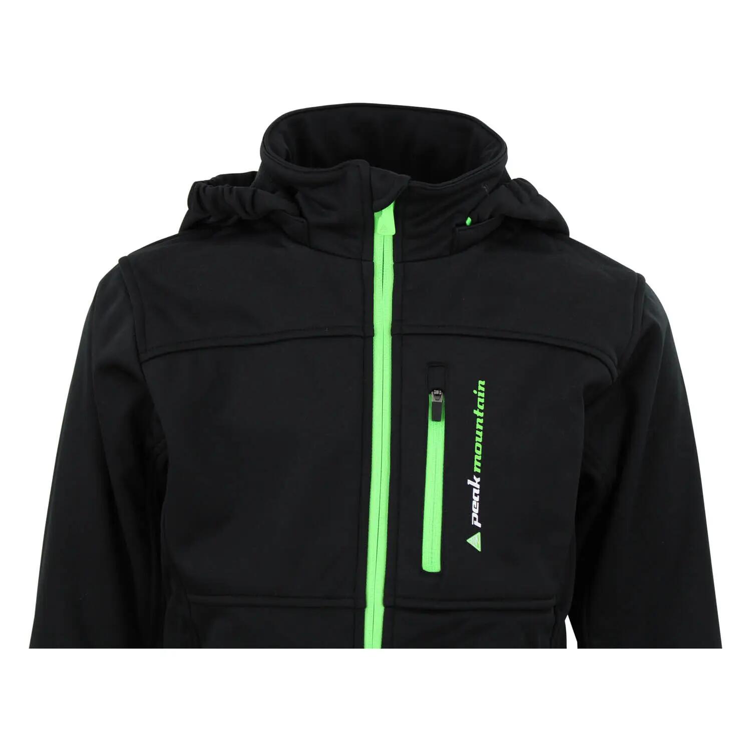 Veste softshell enfant Peak Mountain Ecanne 4/5
