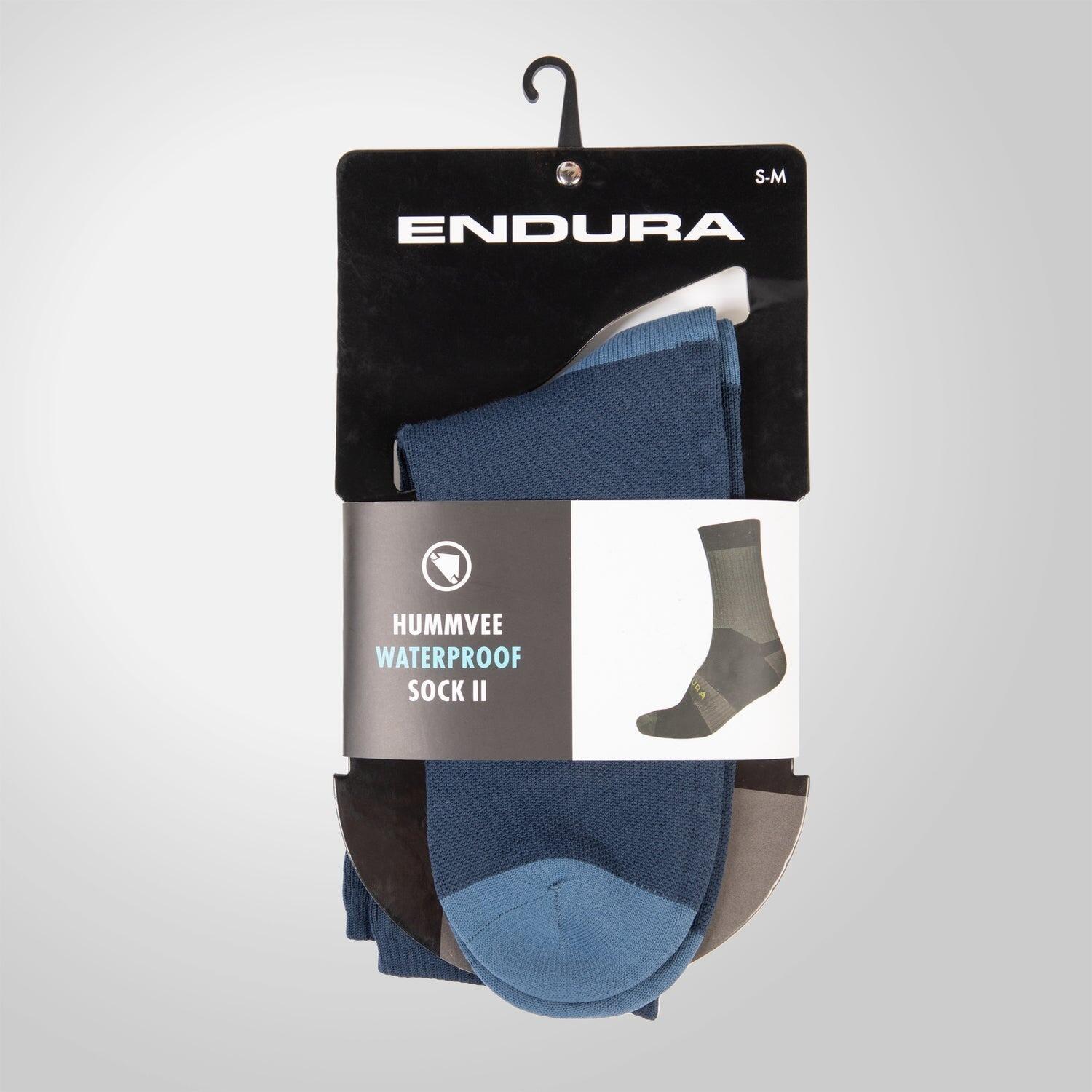 Endura Waterproof Hummvee II Socken Blau 4/5