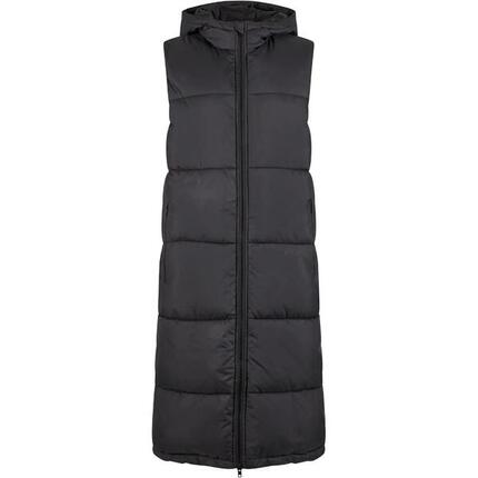 Doudoune longue sans manche à capuche femme Urban Classics