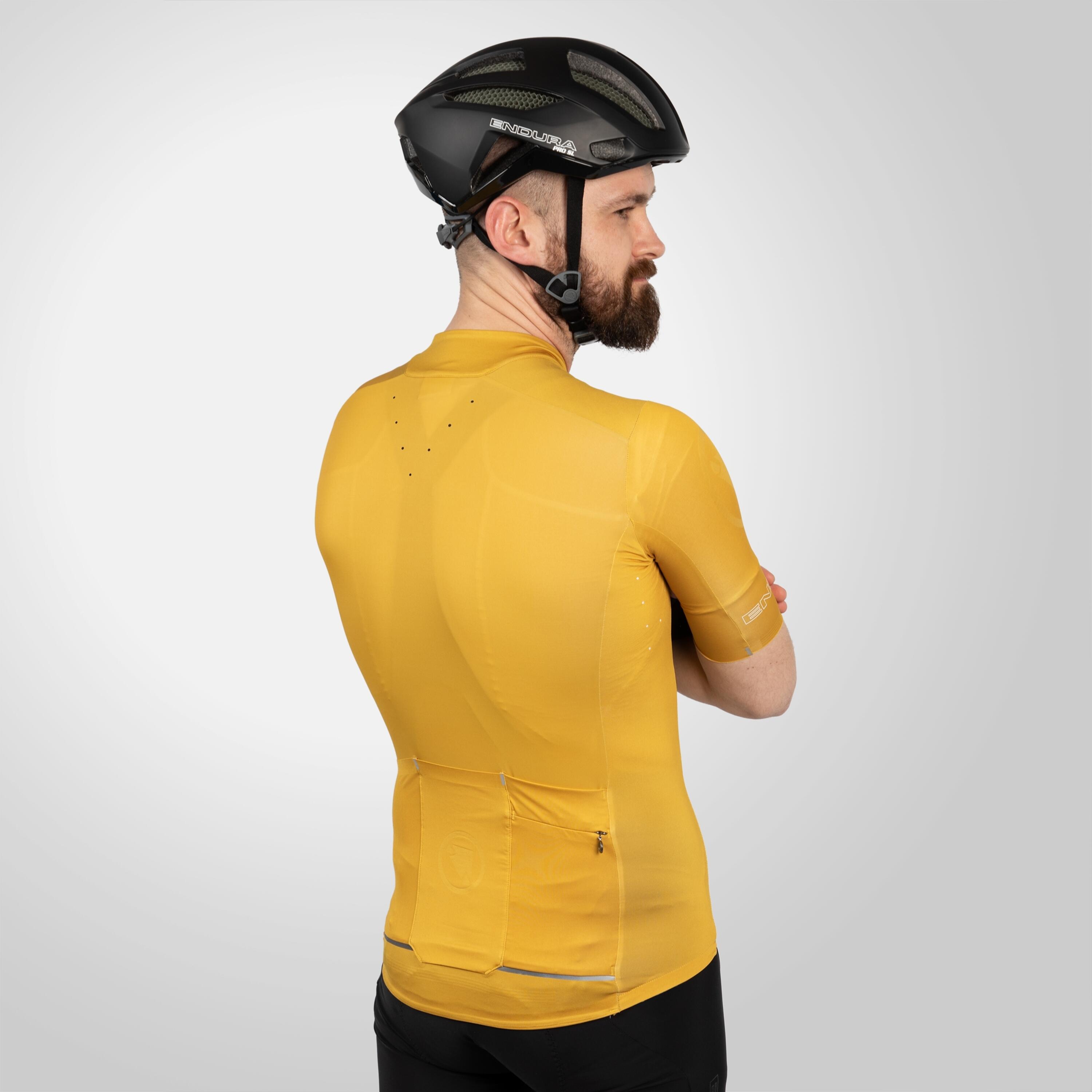 Maillot Manches Courtes Pro SL Moutarde Jaune 4/6