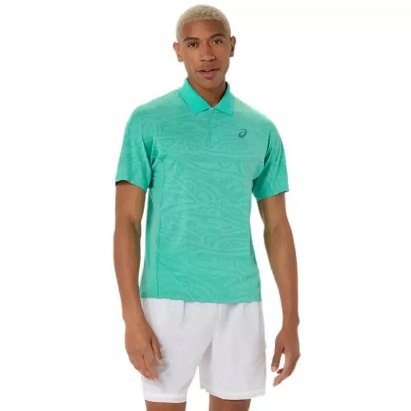 Polo Asics Match SS Top Verde Aurora 3/5