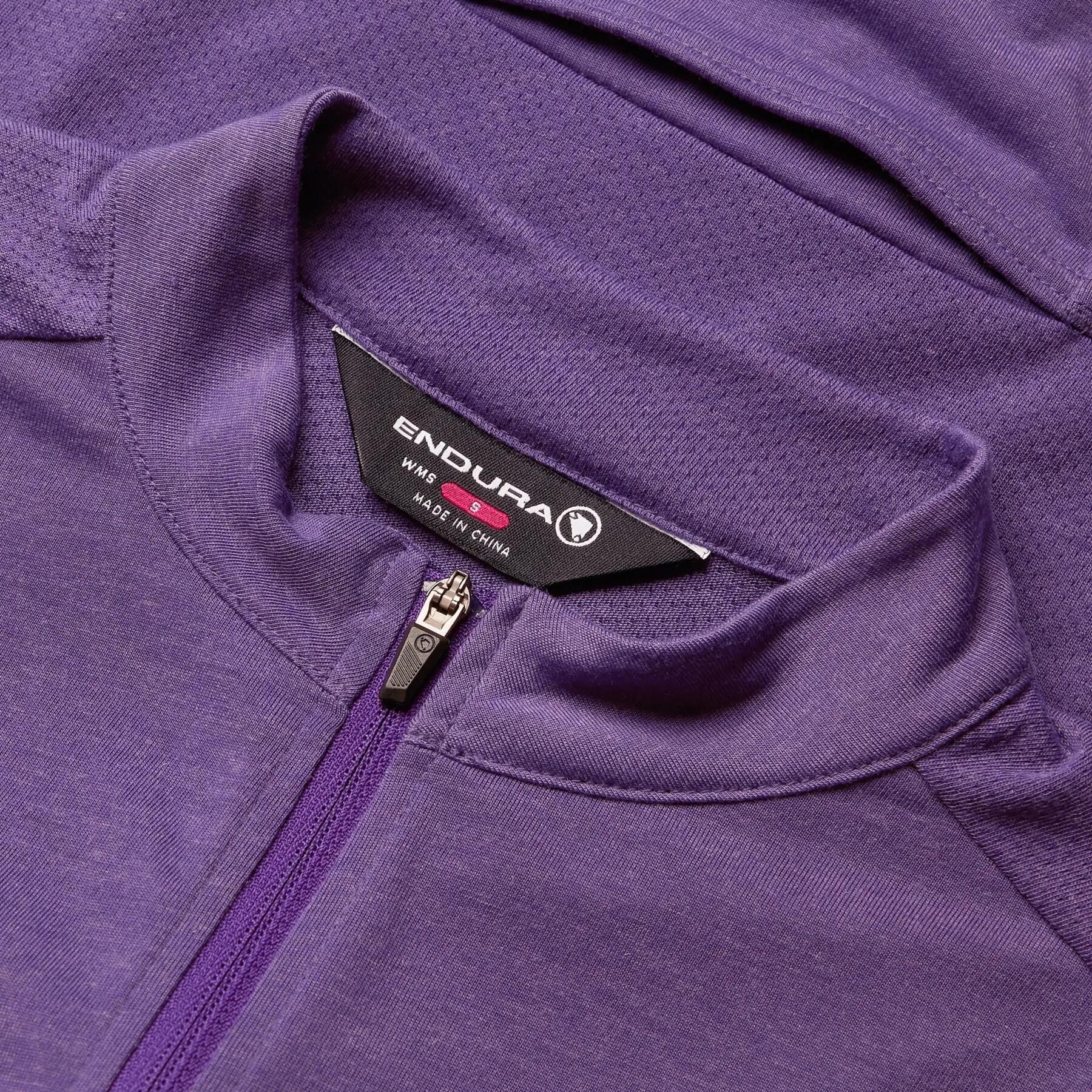 Damen-Trikot mit Reißverschluss Endura Loop Jersey 3/5