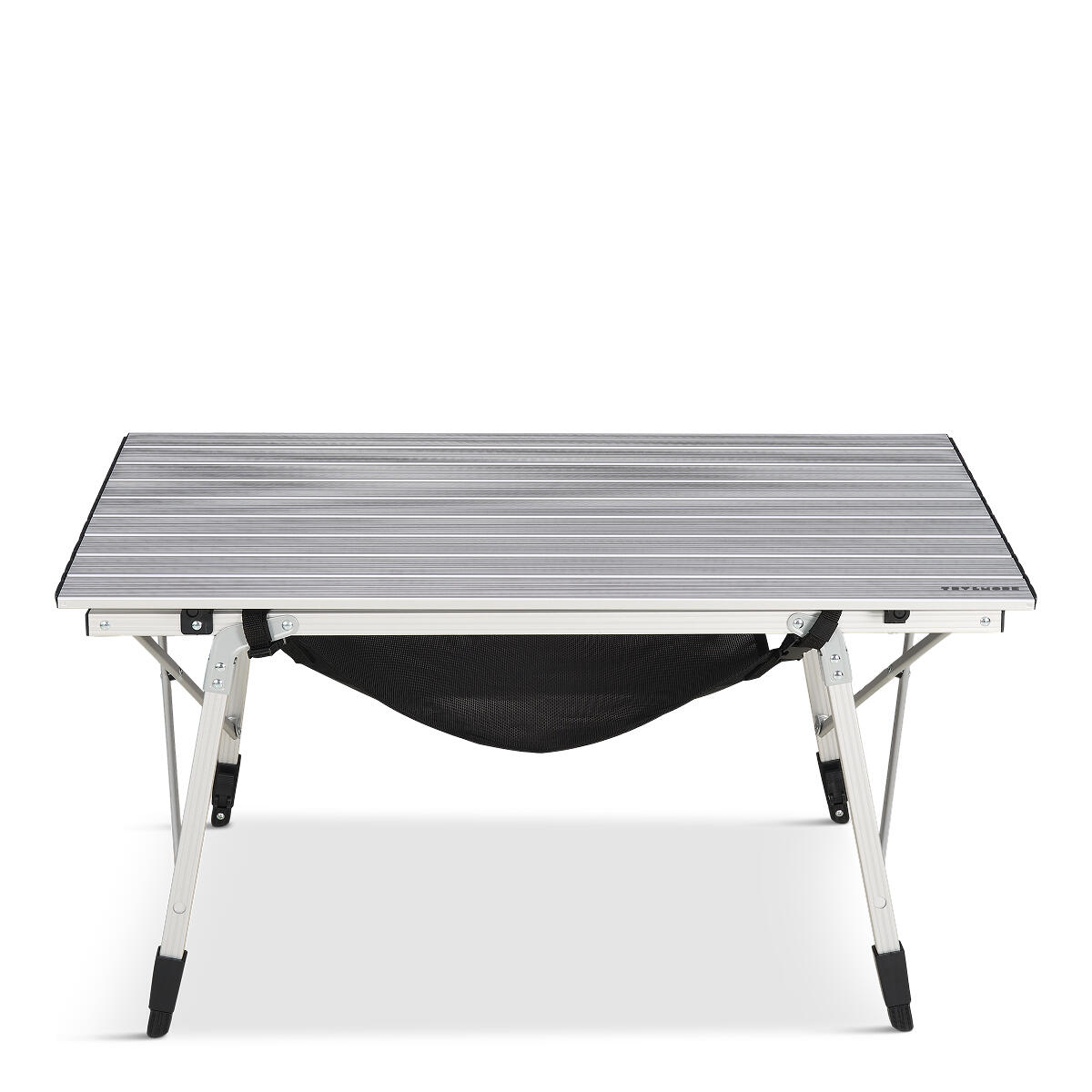 Campingtafel verstelbaar - inklapbare tafel - 90x52x71cm - zilver 3/6