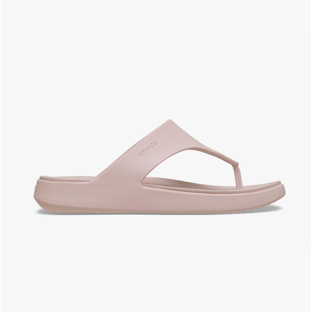 Womens Flip-flops Poolside Slip On Getaway Triangle Flip