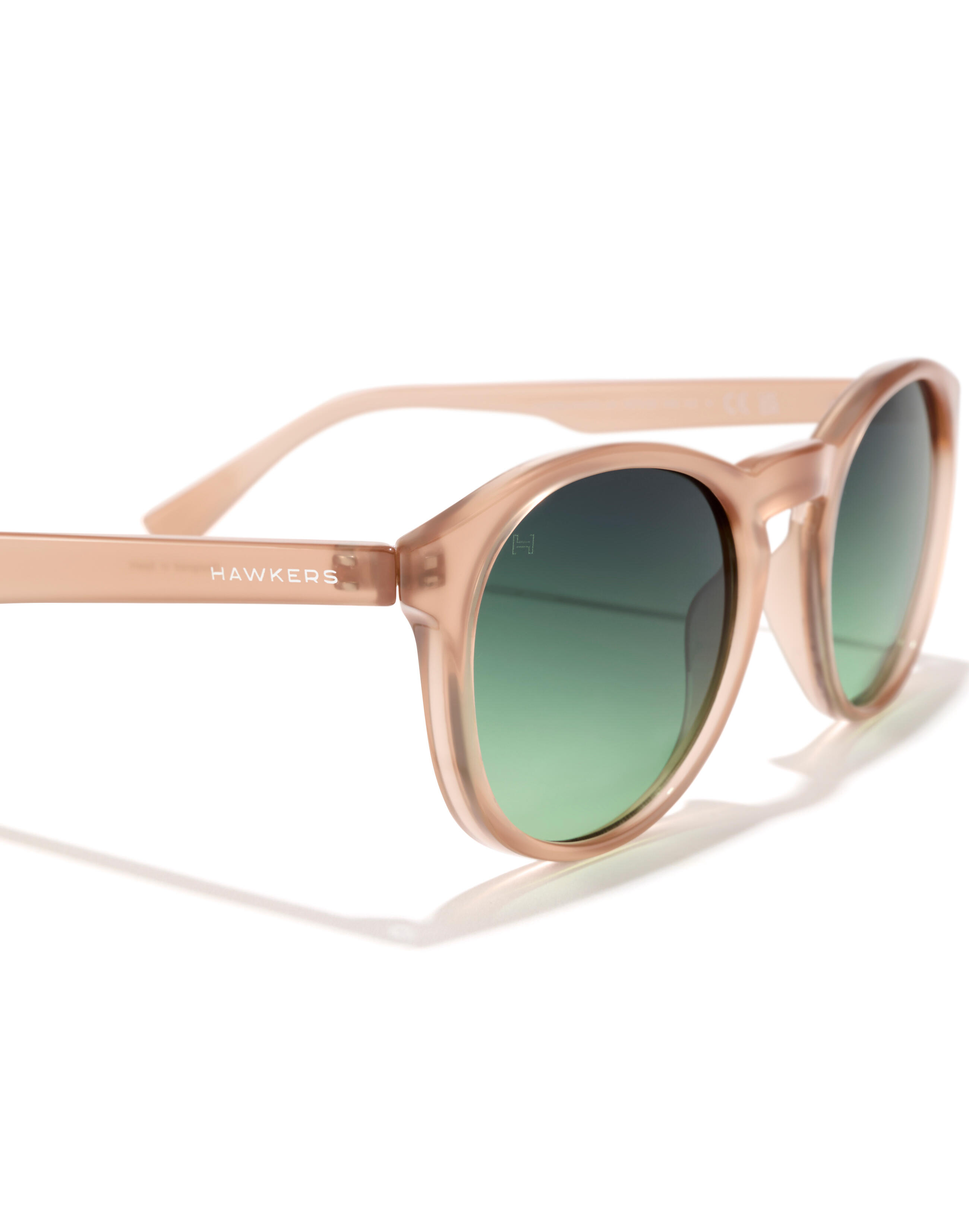 HAWKERS - Lunettes de soleil pour homme et femme BEL AIR - SOFT BEIGE FOREST 5/6
