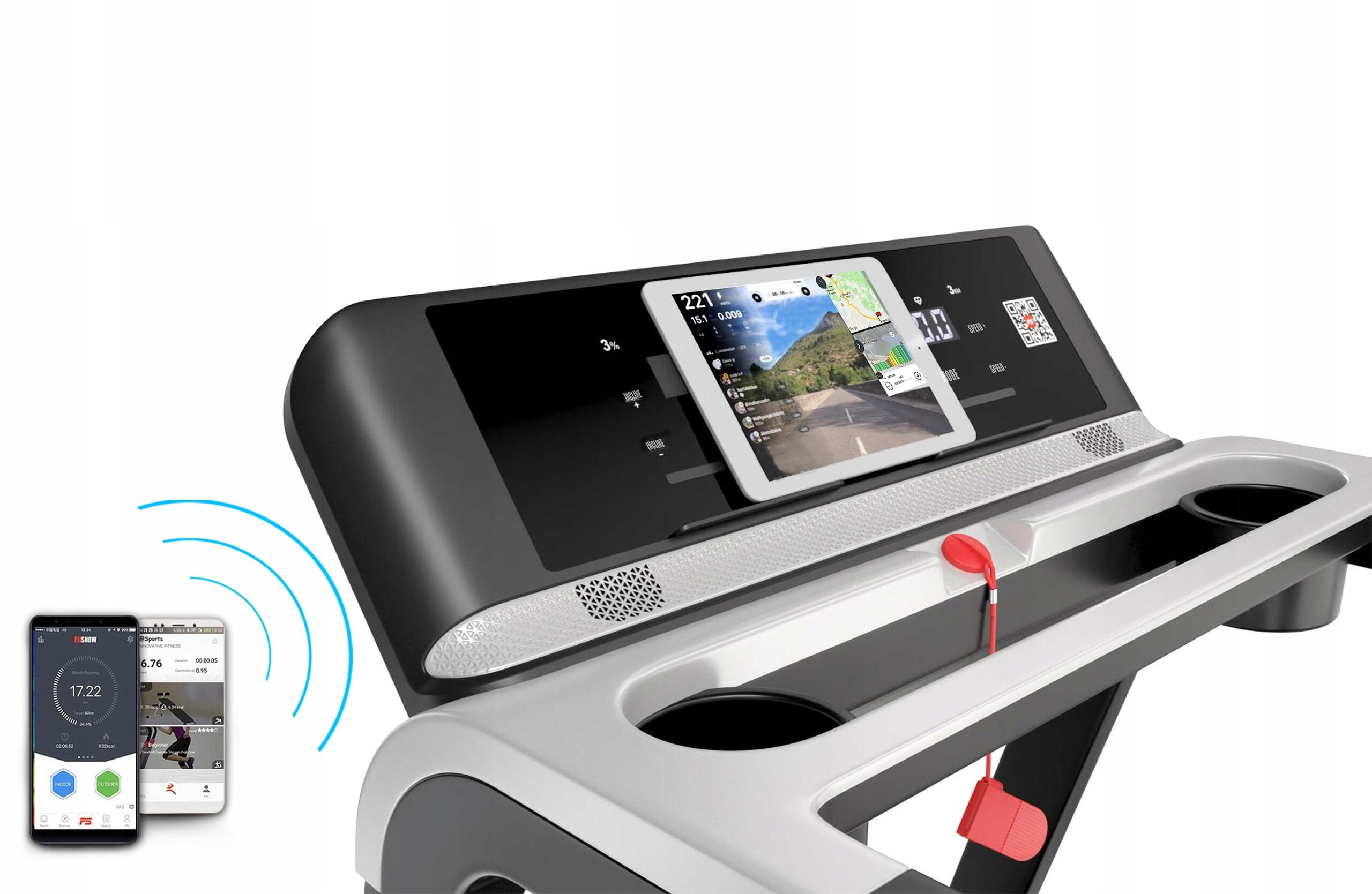 Bieżnia elektryczna Hertz-Fitness Run Master 3.0 3/7