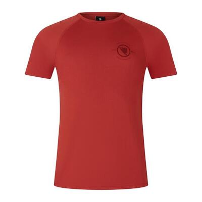 Endura loop technisch t-shirt voor heren, rood