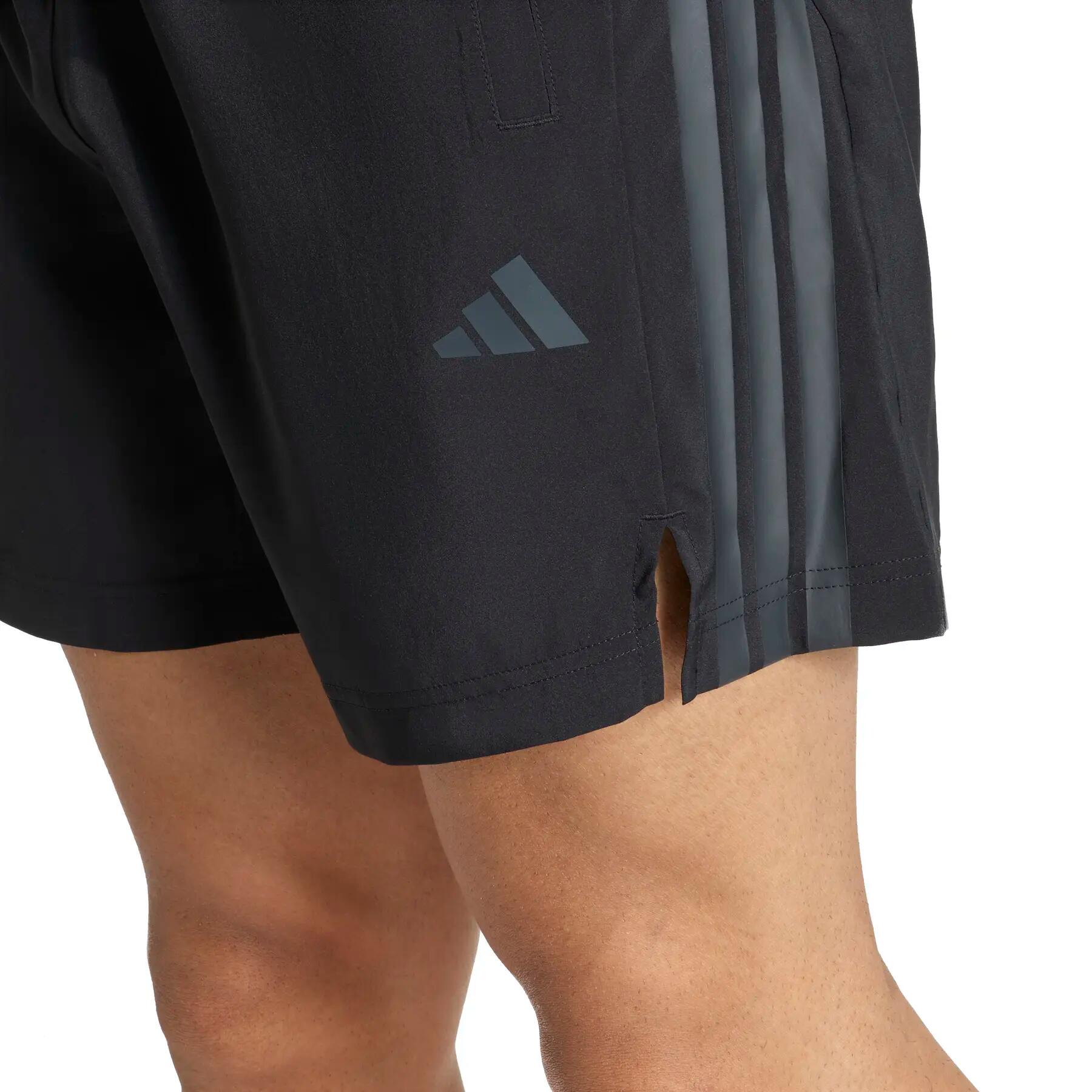ŠORTKY TECH ESSENTIALS WORKOUT 3-STRIPES 6/7
