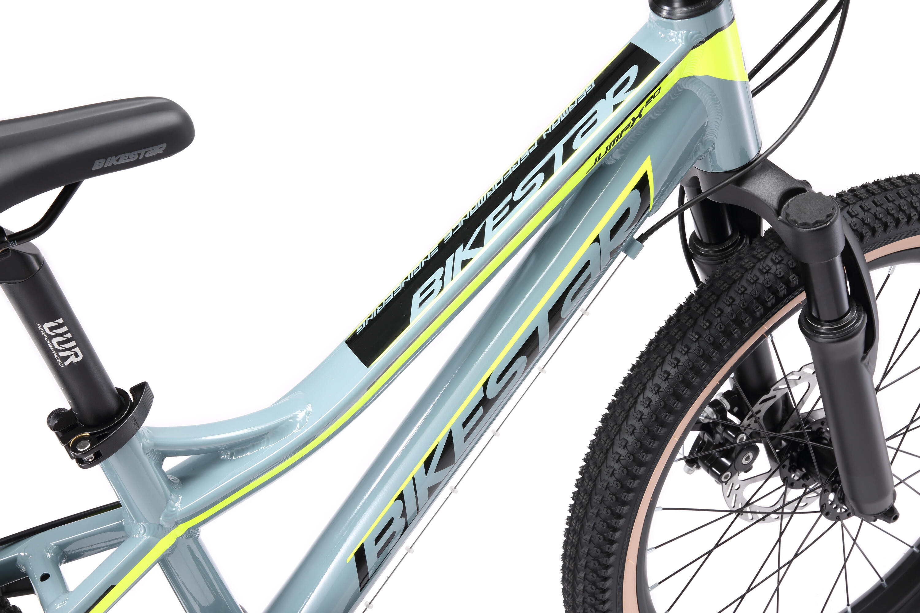 MTB 20" aluminium, Kinderrad 6 Jahre, hardtail, 21 Gang, Scheibenbremse 6/7