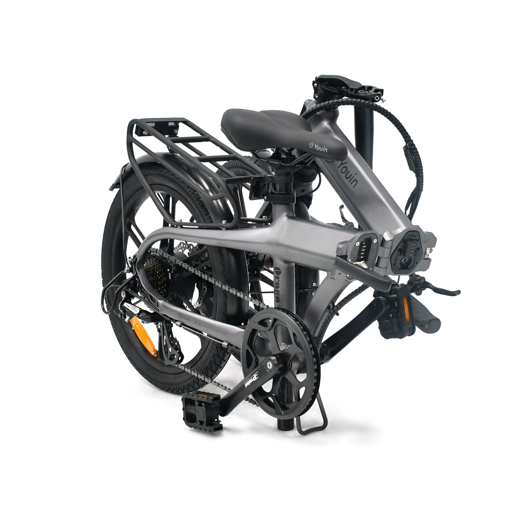 Bicicleta elétrica dobrável FAT YOUIN Prague BK1800 20" 250W 60km 2/7