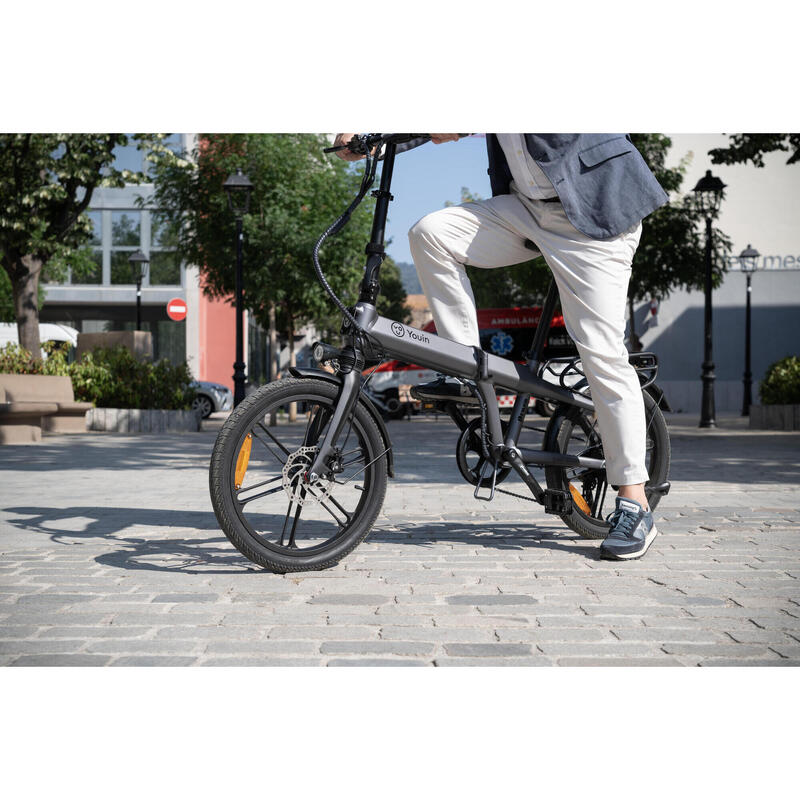 Bicicletă Electrică Youin BK1800 PRAGA Gri