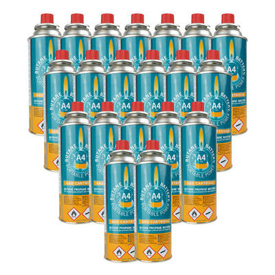 Gas cartridge - 20 stuks - gasflessen - butaangas - navulling - 227g
