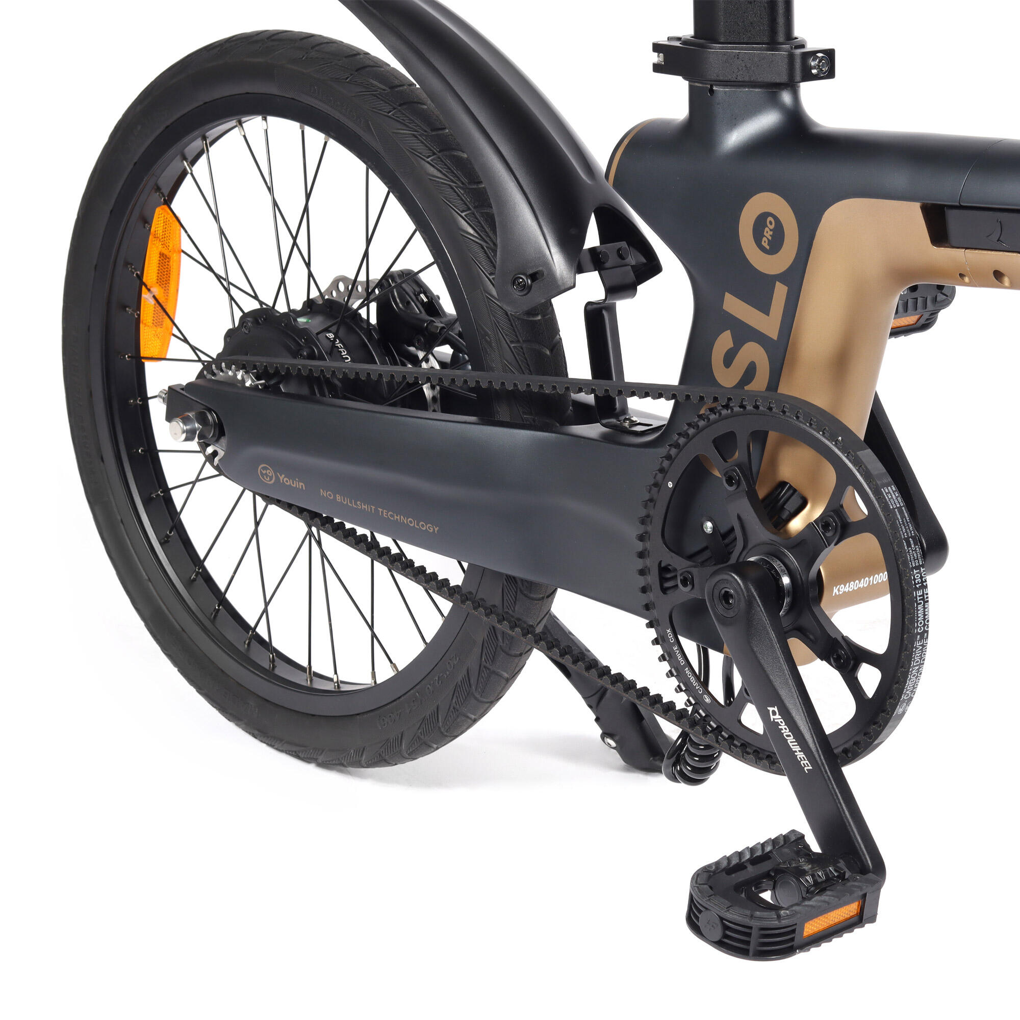 Bicicletta elettrica pieghevole YOUIN Oslo Pro BK1950 20" 250W 4/7