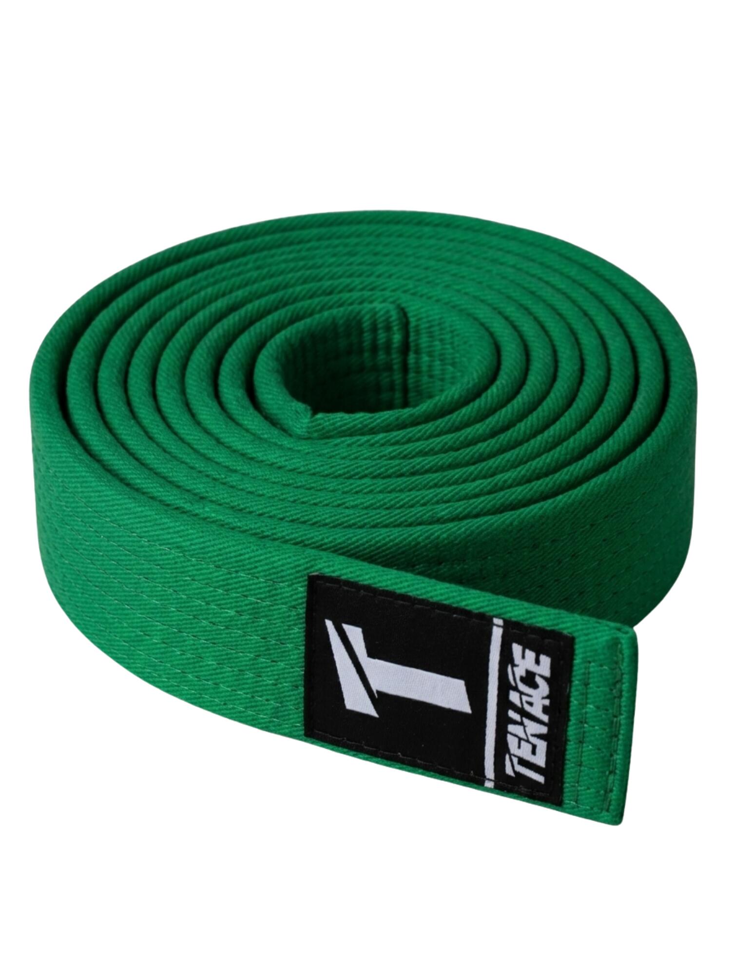 Ceinture BJJ Tenace pour enfants - Verte 1/2