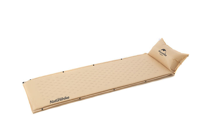 Naturehike | Breite Luftschlafmatte mit Kissen - Naturgelb 79 2/7